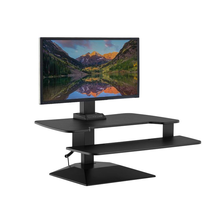 Electric Standing Desk Converter